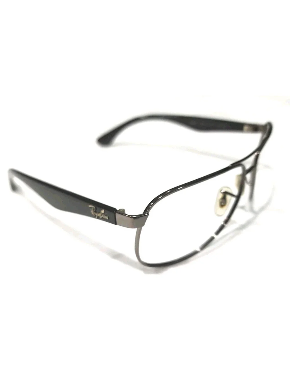 Ray Ban RB3502 004/58 Gunmetal Square Sunglasses Frame 61-14 135